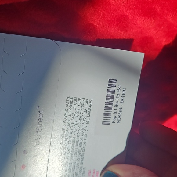 Duochrome white to lime Pop it Like it's Hot Retired Color Street - Picture 3 of 3